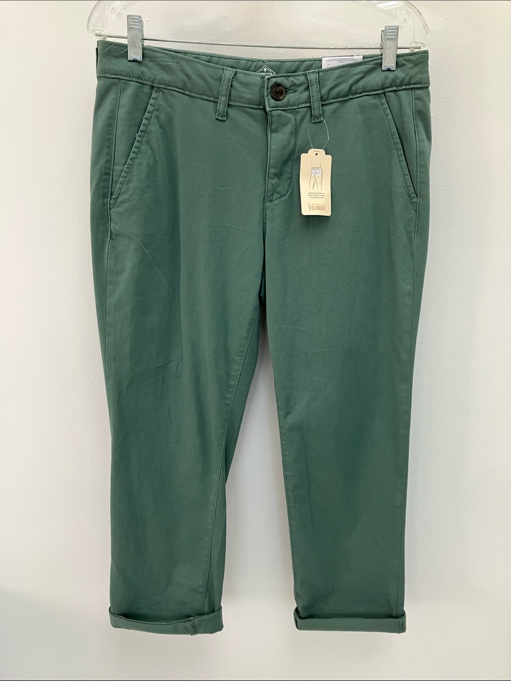 St John’s Bay Forest Green Chino Pants